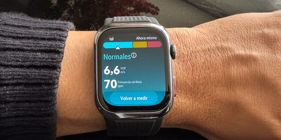 Medición de la presión arterial en el Huawei Watch D2
