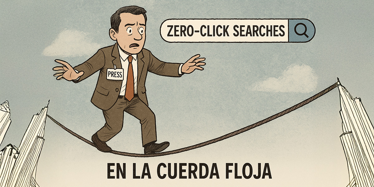 Zero Click Search pone al periodismo en la cuerda floja