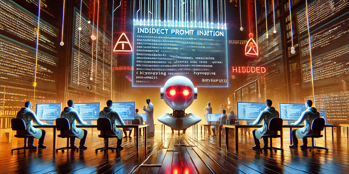 LLM Inyección indirecta de indicaciones