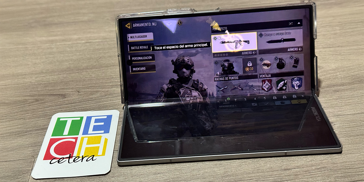 Gaming en el Galaxy Z Fold 7
