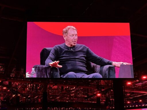 Larry Elison en el Oracle AI World 2025