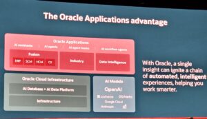 La ventaja de Oracle a nivel de Apps