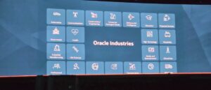 Las industrias donde está presente Oracle