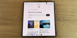 La pantalla del Galaxy Z Fold 7