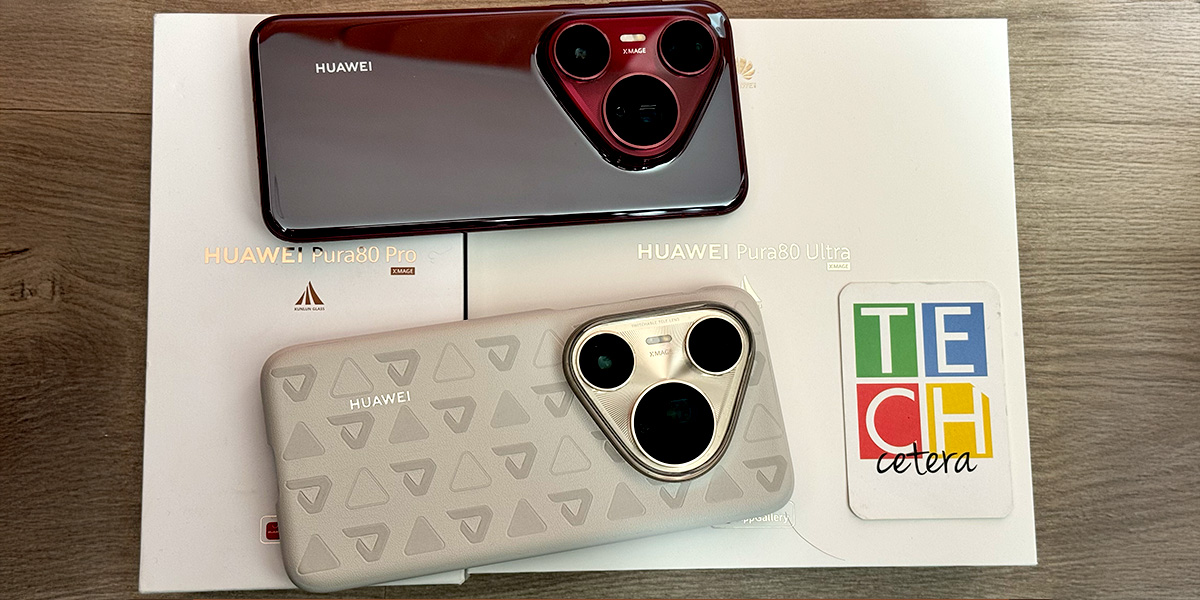 Dos miembros de la serie Pura 80