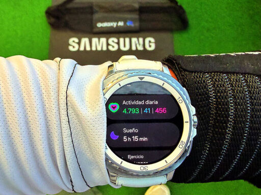 Samsung Health en el Galaxy Watch 8 classic