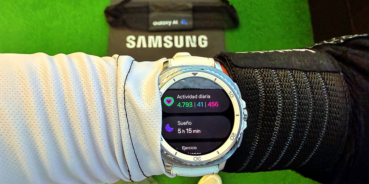 Samsung Health en el Galaxy Watch 8 classic