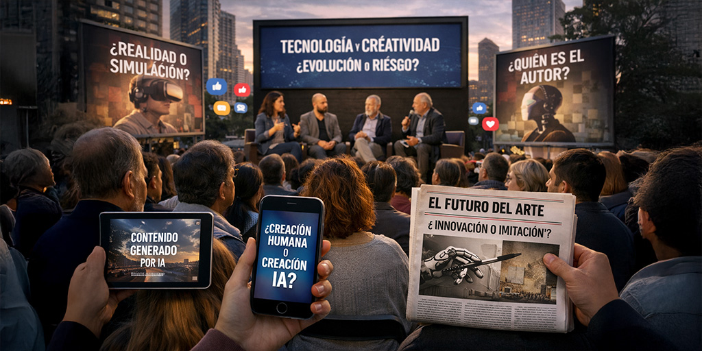 Ilustración generada con Ia de las implicaciones de Slop