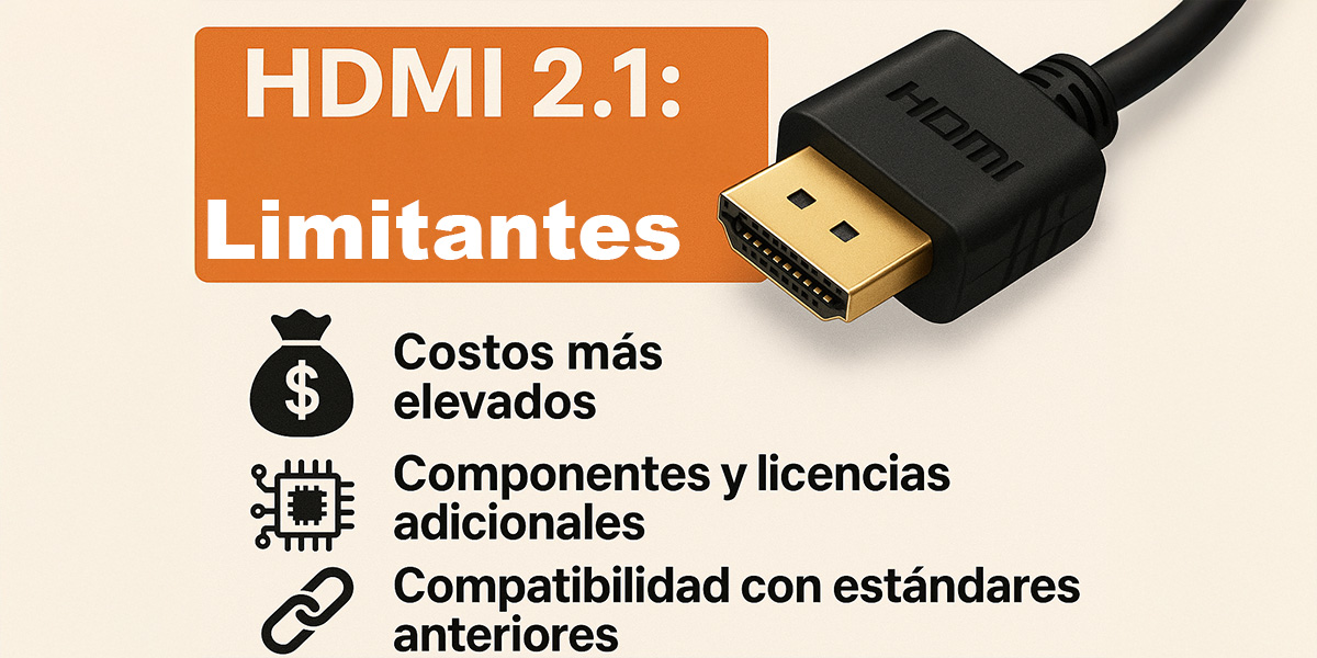 Limitantes a nivel del uso del HDMI 2.1