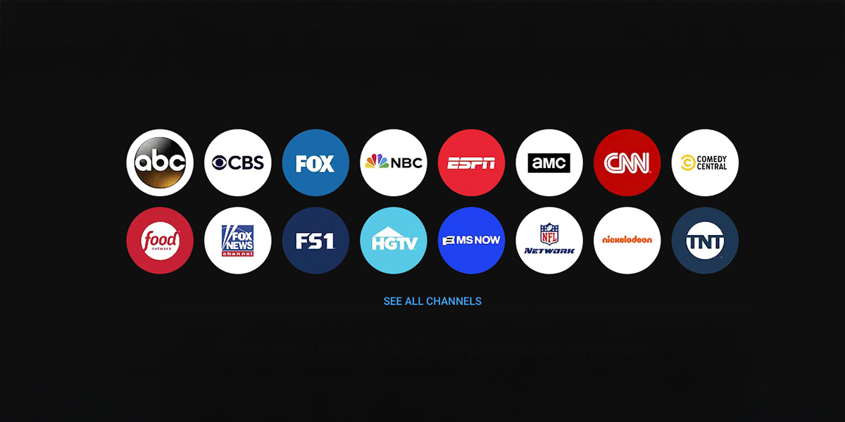 Los canales principales de YouTube channels