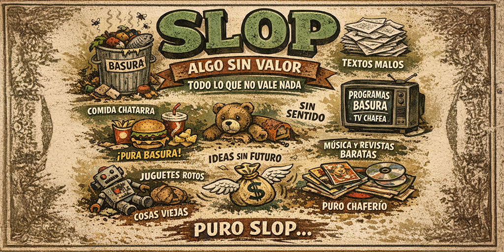Slop puro contenido sin valor