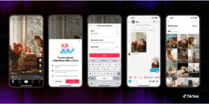 TikTok shared collections