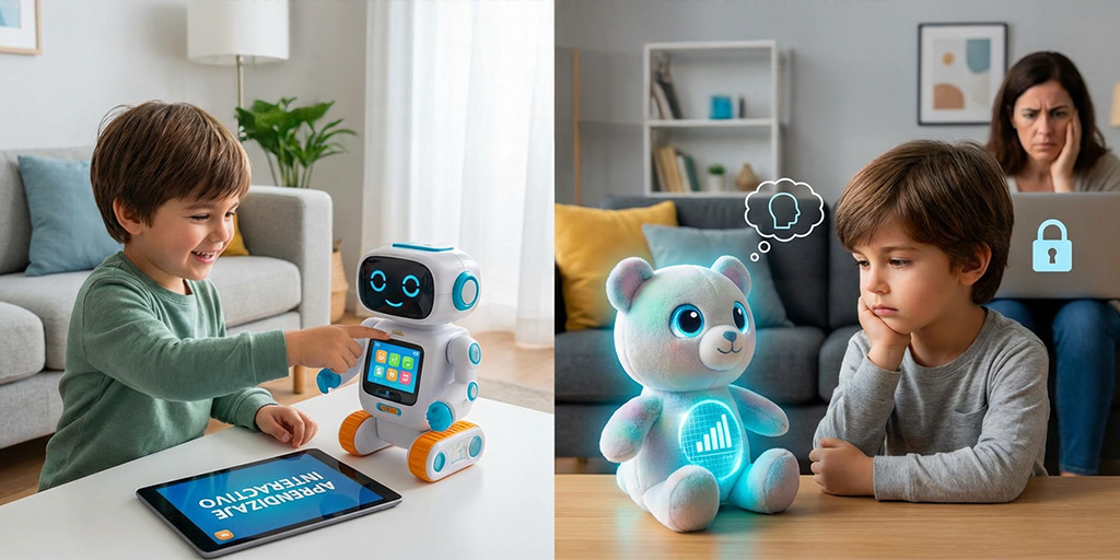 Oportunidades y riesgos de los juguetes con IA