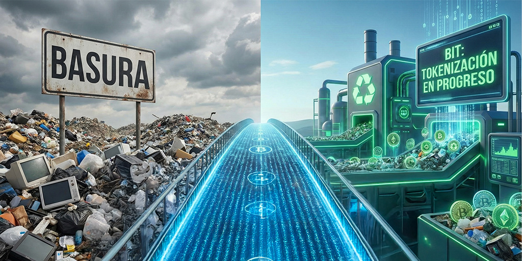 Tokenización en el reciclaje