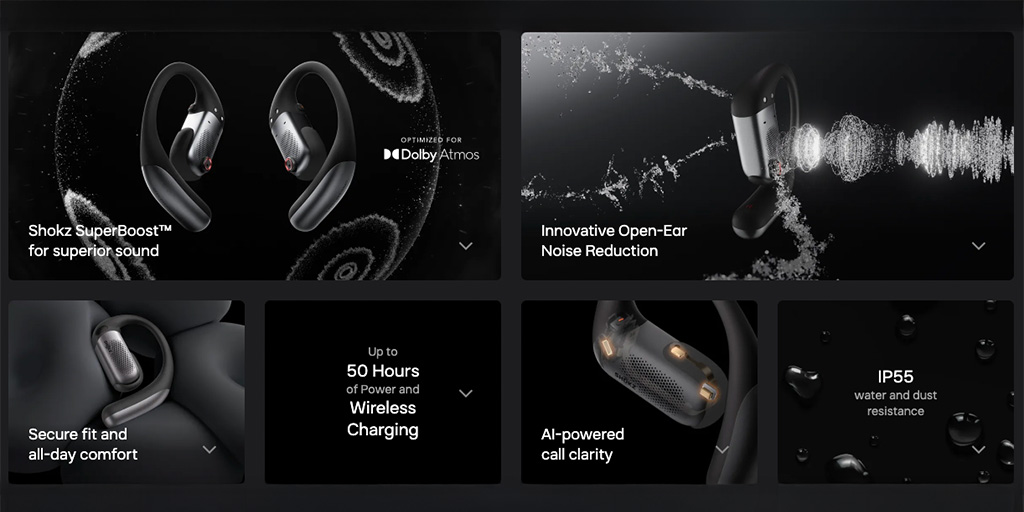 Ventajas de los OpenFit Pro de Shokz