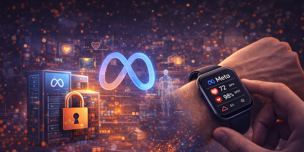 El smartwartch le daría a meta el acceso a datos de salud