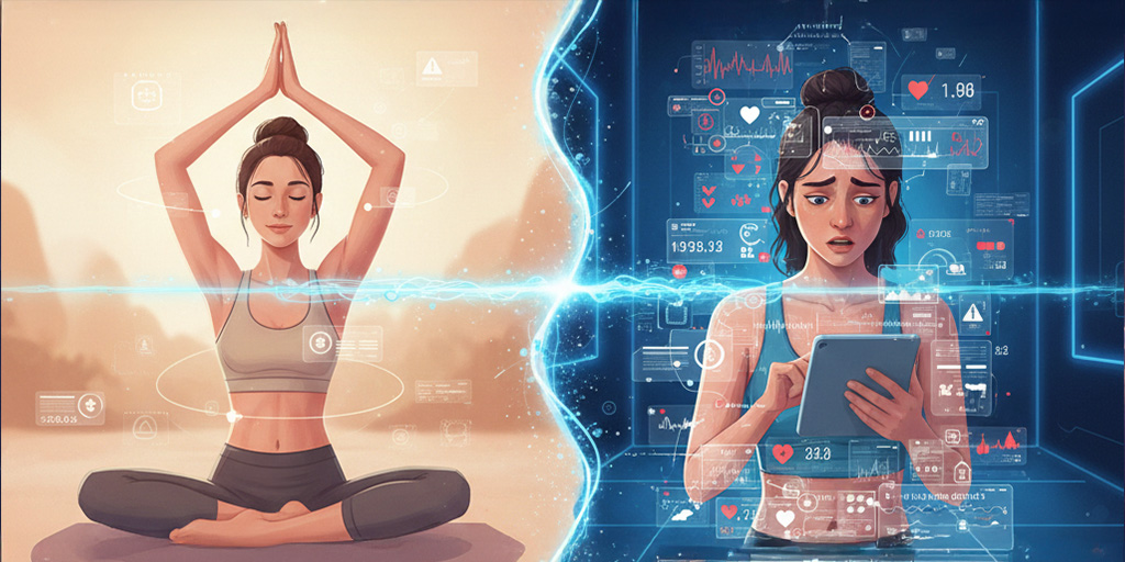 La ansiedad y el estrés del bienestar cuantificado