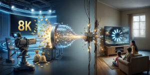 Lo costosa que es la producción del 8K