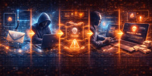 Un hackeo casi nunca es un golpe único, es un proceso por etapas.