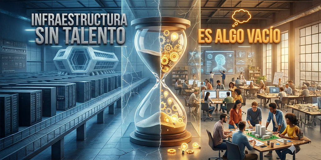 El vacío de la infraestructura sin talento
