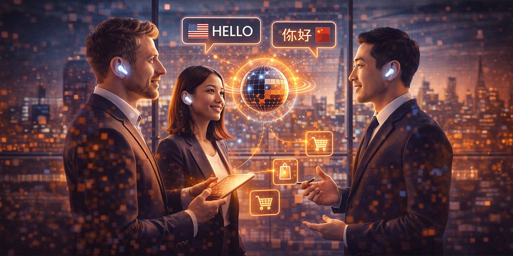 Audífonos con traducción para negocios