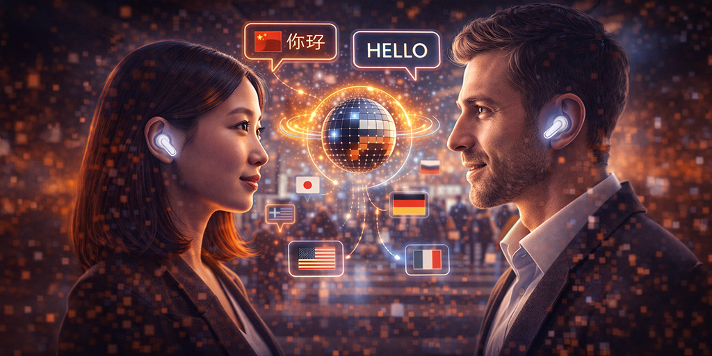 Audífonos con función de traducción