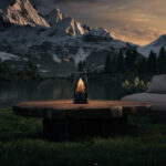 Huawei Mesh X3 Pro en el paisaje