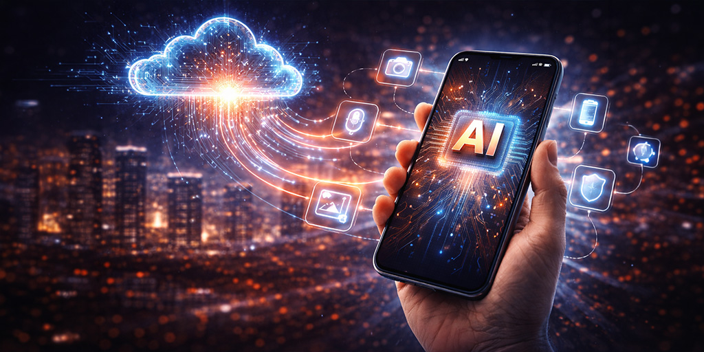 IA de la nube a los smartphones