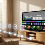 Ilustración con IA del LG Oled C5