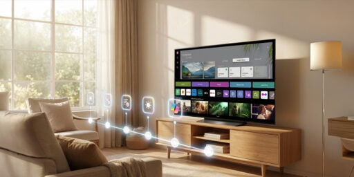 Ilustración con IA del LG Oled C5