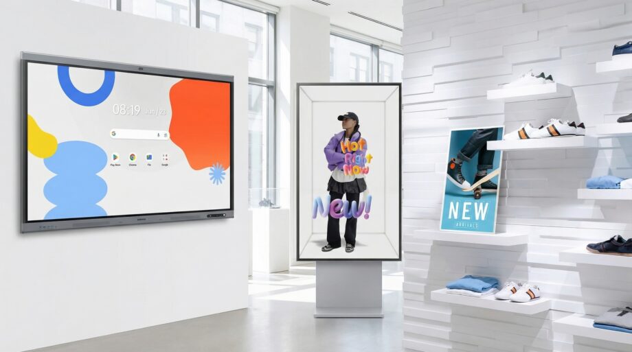 Las nuevas pantallas de Samsung