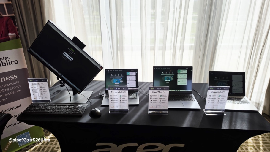 Nuevos equipos de Acer para empresas