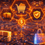 Ilustración con Ia del concepto del Acommerce