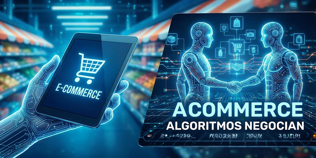 Ilustración realizada con IA de lo que sería el paso al Acommerce