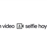 Google Video selfie para acceder