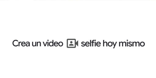 Google Video selfie para acceder