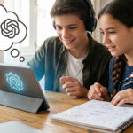 Imagen generada con IA: ChatGPT para adolescentes