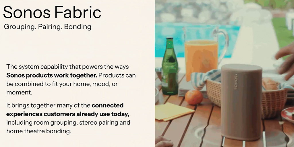 Sonos Fabric