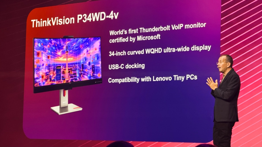 Los nuevos monitores ThinkVision de Lenovo