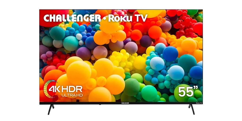 Challenger Roku TV 55