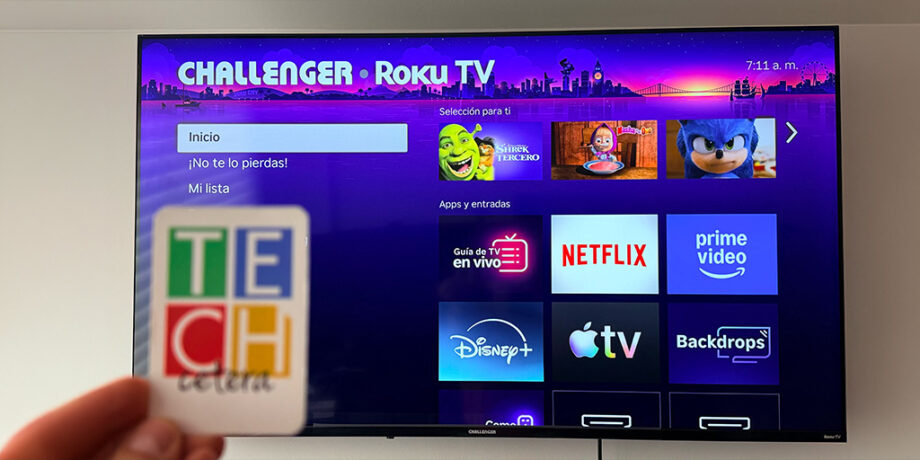 Challenger Roku TV de 55 principal